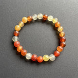 8MM Agate Gemstone Bracelet Xinjiang Tianshan Natural Stone Bead
