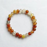 8MM Agate Gemstone Bracelet Xinjiang Tianshan Natural Stone Bead