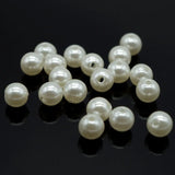 1000pcs/Lot 8MM Pearl Beads for Jewelry Making Decoration