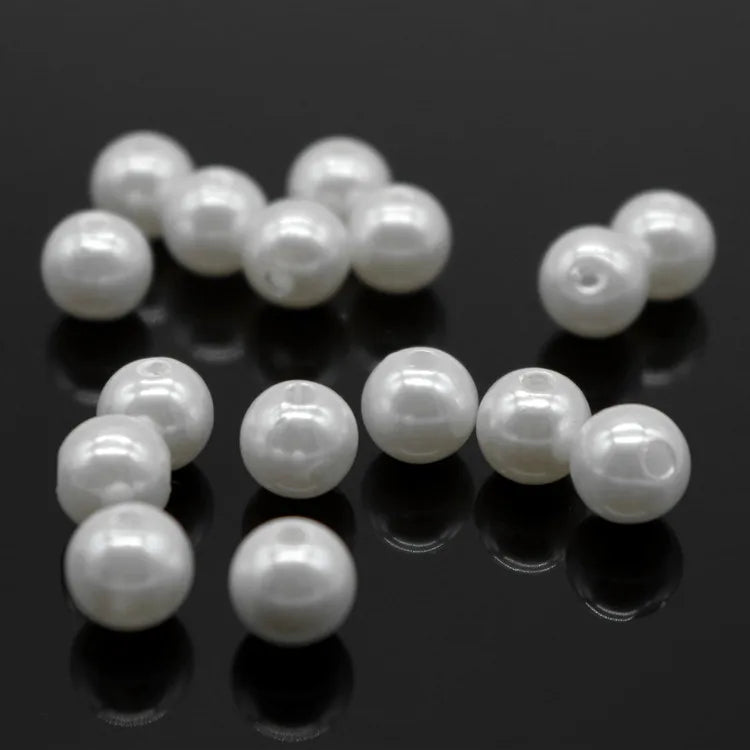 1000pcs/Lot 8MM Pearl Beads for Jewelry Making Decoration