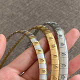 Heart Shape Stainless Steel Choker Necklace for Women