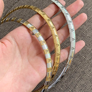Heart Shape Stainless Steel Choker Necklace for Women