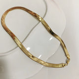 8MM Thick Herringbone Necklace Layering Snake Chain Vintage Party Beach Jewelry