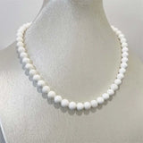 Vintage Style Tridacna Pearls Shell Necklace Choker Women Wedding