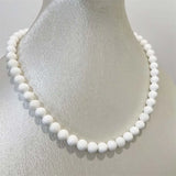 Vintage Style Tridacna Pearls Shell Necklace Choker Women Wedding