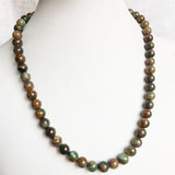Vintage Hubei Snakeskin Turquoise Necklace