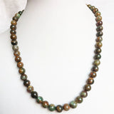 Vintage Hubei Snakeskin Turquoise Necklace