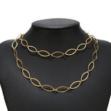 Stainless Steel Cross Chains for Jewelry Making