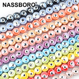 8MM10MM Double Face Eye Beads Ceramic Beads Store Spacer Evil Charms