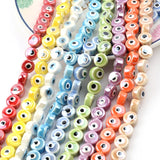 8MM10MM Double Face Eye Beads Ceramic Beads Store Spacer Evil Charms