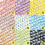 8MM10MM Double Face Eye Beads Ceramic Beads Store Spacer Evil Charms