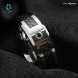 8mm Tungsten Carbide Men's Wedding Ring
