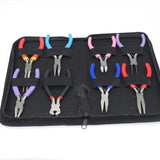 8PC Jewelry Tools Steel Pliers Beading DIY Making Hand Tool Package
