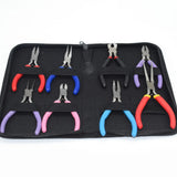 8PC Jewelry Tools Steel Pliers Beading DIY Making Hand Tool Package