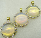 Natural Stone Quartz Crystal Pendant Diy Jewelry Making