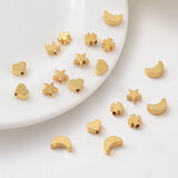 8PCS 14k Plated Bead Spacer Charms for Jewelry Making DIY Supplies