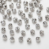 8PCS Diamond Brass Spacer Bead for Jewelry Making
