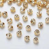 8PCS Diamond Brass Spacer Bead for Jewelry Making