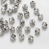 8PCS Diamond Brass Spacer Bead for Jewelry Making