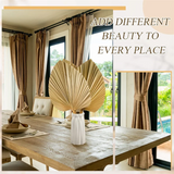8PCS Dried Palm Leaves Decorations Trimmed Dried Palm Spear Palm Fans