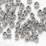 8PCS Feather Shape Brass Beads Spacer Bead Jewelry Making DIY Hand 14k Plated
