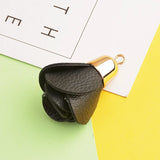 8PCS Flowers Charms 18 Tone Alloy Leather Pendent Necklace