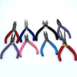 8PCS Jewelers Plier Set 4.5'' Beading Tool Kit Jewelry Making DIY Tools
