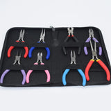 8PCS Jewelers Plier Set 4.5'' Beading Tool Kit Jewelry Making DIY Tools