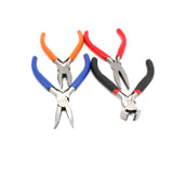 8PCS Jewelry Pliers Kit 4 Inch Long Needle Round Nose Cutting Wire Pliers