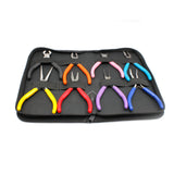 8PCS Jewelry Pliers Kit 4 Inch Long Needle Round Nose Cutting Wire Pliers
