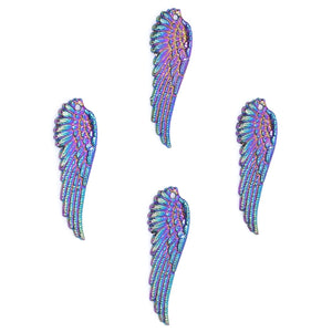8PCS Animal Wings Pendant Charm for Jewelry DIY
