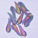 8PCS Animal Wings Pendant Charm for Jewelry DIY