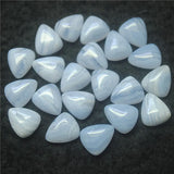 8PCS Agate Cabochons 11X13MM Triangle Shape DIY Jewelry Accessoreis