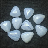 8PCS Agate Cabochons 11X13MM Triangle Shape DIY Jewelry Accessoreis