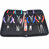 8PCS Pliers Set Beading Making Repair Tool Kit 4.5 inch Round-Nose Pliers