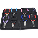 8PCS Pliers Set Beading Making Repair Tool Kit 4.5 inch Round-Nose Pliers