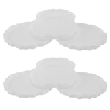 8PCS Resin Coaster Molds for Home Decoration