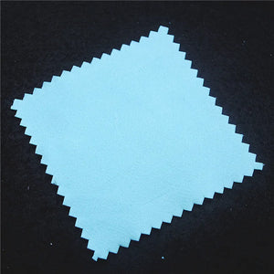8PCS Silver Polishing Cloth Anti-Tarnish Cotton for Lightly Tarnished Jewelry