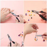 8PCS Stainless Jewelry Making Tools Set for DIY Bracelet Necklace