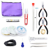 8PCS Stainless Jewelry Making Tools Set for DIY Bracelet Necklace