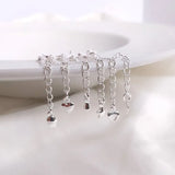 8PCS Women Charm Bracelet Charms DIY Brass Accessories