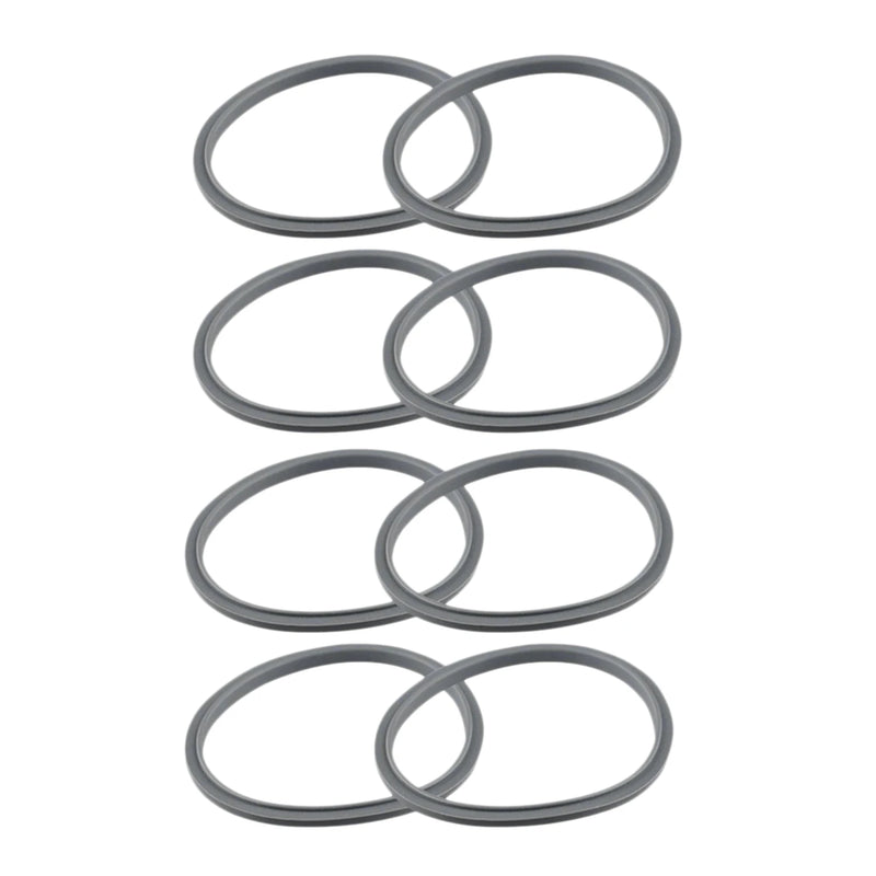 8-Pack Gray Gaskets for 600W 900W Blenders Replacement Part