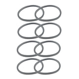 8-Pack Gray Gaskets for 600W 900W Blenders Replacement Part