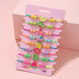 8Pack Summer Beach Fruit Bracelet for Kids