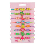 8Pack Summer Beach Fruit Bracelet for Kids