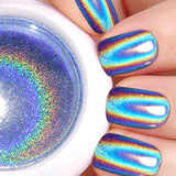 Holographic Silver Glitter Epoxy Resin Sequin