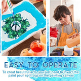 8Pc Paint Pour Cup Bundle for DIY Resin Acrylic Paint