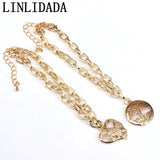 8Pcs Metal Link Chain Bracelets for Women