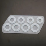 8Pcs Ring Silicone Mold Resin Jewelry Casting Mold US Size 5-12