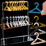 8Pcs Earrings Organizer Acrylic Display Stand Clear Polymer Clay Jewelry Rack